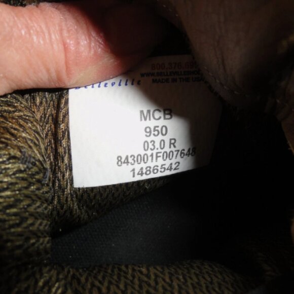 3R NEW BELLEVILLE MCB 950 GORE-TEX MILITARY MOUNTAIN WATERPROOF BOOTS LD 4826 main image 7